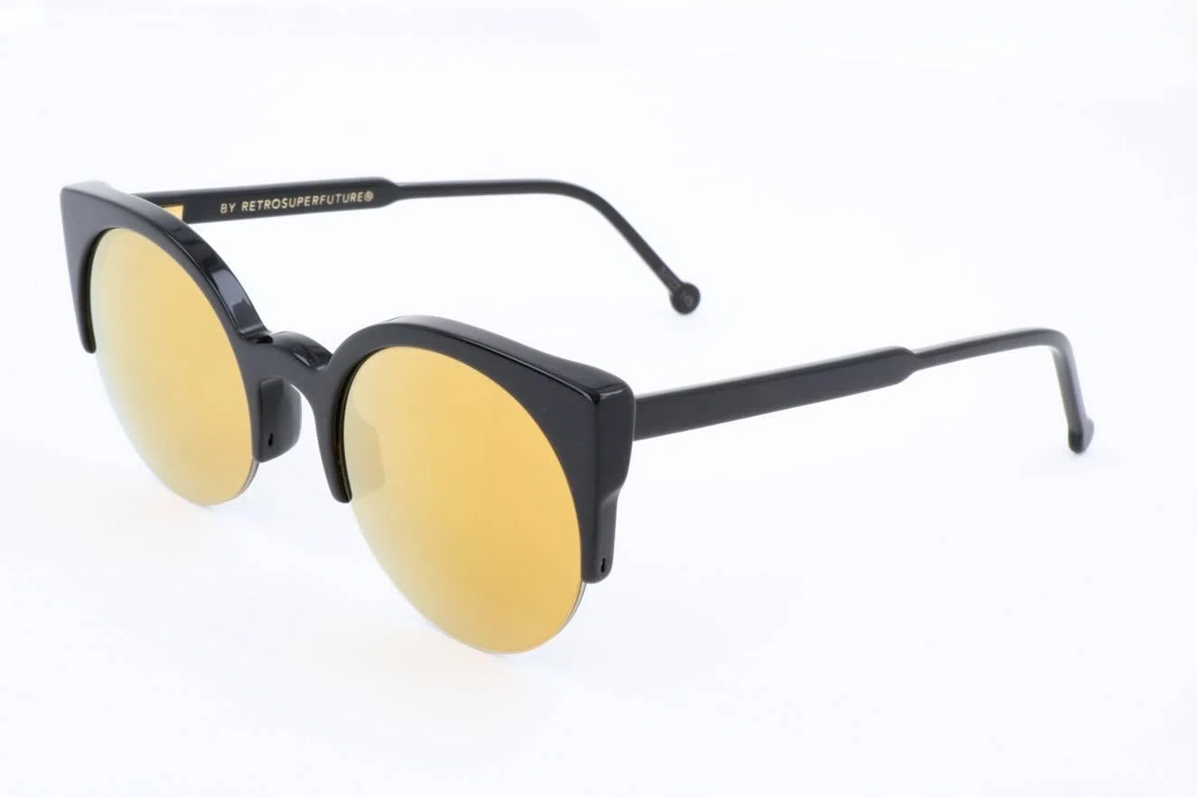 Retrosuperfuture LUCIABLACK24K Sunglasses - view 3